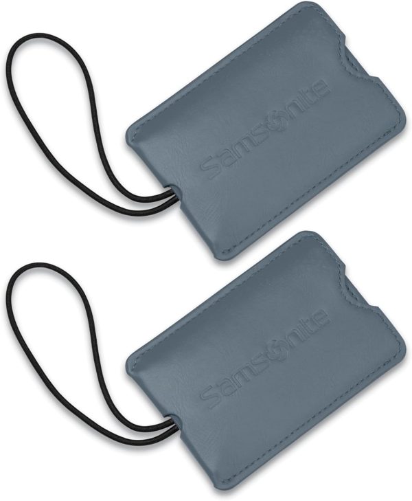 2-Pack Vinyl ID Tags, State Blue