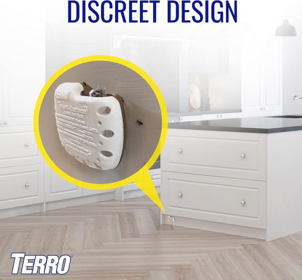 TERRO T334SR Indoor Multi-Surface Liquid Ant Bait and Ant Killer - 8 Discreet Ant Bait Stations - Kills Common Household Ants - Image 3